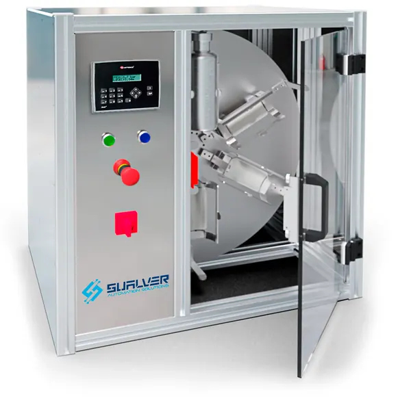 Máquina de ensayo de microfibras
